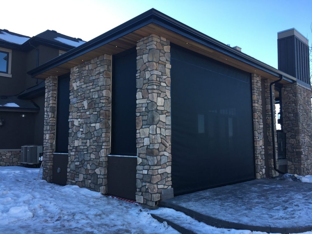 Blueflower Sunrooms - Service - Talius Motorized Screens